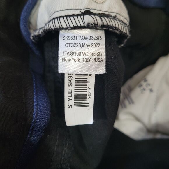 French toast size 6 slim fit black skinny pants - Picture 4 of 6